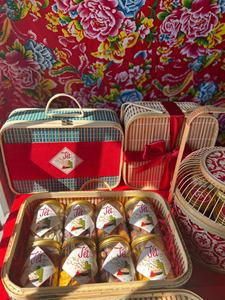 Boîte-cadeau tressée en bambou faite à la main de haute qualité avec couvercle beaux paniers en bambou tissés pour mariages et occasions spéciales - Product Image 5