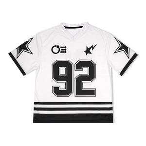 Maillot de football américain rétro personnalisé en gros, coupe ample, respirant, sublimé, pour adultes, 2025 - Product Image 5