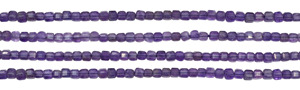 Perles de pierres précieuses en améthyste facettées de 2 à 2,5 mm, forme boîte, pour la fabrication de bijoux - Product Image 4