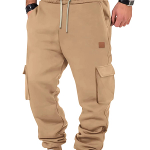New Stylish Casual Breathable Cargo Jogger Customize Design Lightweight Men's Pants 100% Cotton Wholesale Men Trousers - Product Image 2