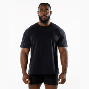 เสื้อยืดลำลองทรงโอเวอร์ไซส์สีพื้นดีไซน์เรียบง่ายสัมผัสนุ่มใส่สบายใส่ได้ทุกวัน - Product Image 1