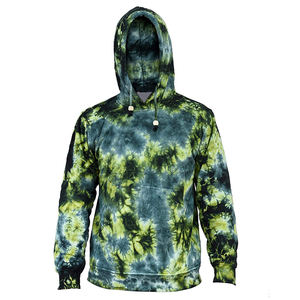 Top Trending New Tie Dye Moda Transpirable Calidad Hombres Gimnasio Sudaderas con capucha para ropa informal y para ejercicio Entrenamiento Precio barato - Product Image 3