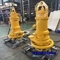 Pompa Submersible Pengaduk Lumpur Hydroman Sand Devil untuk Kolam Pencuci Pasir dan Kerikil
