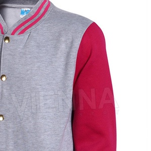 Fabricant OEM – Blouson universitaire de baseball pour homme, col montant, personnalisé, haute qualité, en laine, doublure en laine - Product Image 6