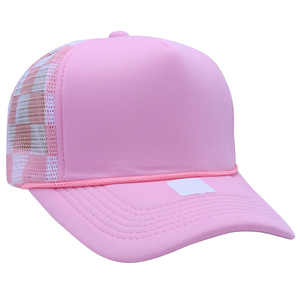 Gorra de camionero personalizada con diseño de bordado estampado completo, gorra de malla de cinco paneles, estilo de béisbol de alta calidad para hombres - Product Image 4