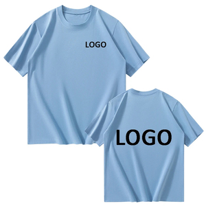 T-shirt décontracté à manches courtes imprimé sur mesure pour hommes et femmes 100% coton Streetwear O-Neck-Vente en gros - Product Image 3