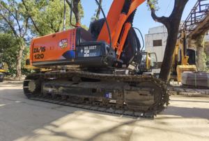 Excavatrice sur chenilles Hitachi ZX120 d'origine d'occasion de qualité parfaite, Excavatrice Midi Hitachi ZX 120 fabriquée au Japon à vendre - Product Image 6