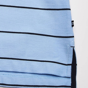 Nouveau style – Chemise polo décontractée tricotée pour homme, coupe ajustée, design personnalisé, collection été 2025 - Product Image 3