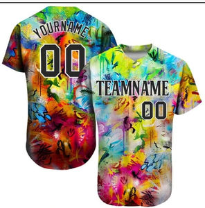 Camisetas de béisbol transpirables para hombre con sublimación personalizada de la mejor calidad, uniforme de béisbol para niños al por mayor - Product Image 1