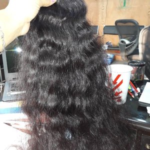 Produits d'extensions de cheveux en vrac indiens naturels bruts à cuticules alignées complètes non transformées!!! - Product Image 5