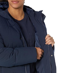 High Quality Winter Puffer <b>Jacket</b> for Men Hip Hop Style <b>Long</b> Sleeves Comfortable Canvas <b>Waterproof</b> Windproof - Product Image 3