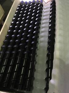 מוט קידוח ספירלי חלול 150-B45, מוטות ספירליים בקוטר חיצוני <span class=keywords><strong>4</strong></span> אינץ', הנעה משושה, 2 מטר, לסקר גיאוטכני - Product Image 6