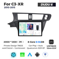 MEKEDE Android voiture multimédia voiture stéréo AutoRadio DUDU7 GPS Navigation voiture-play unité principale pour Citroen C3-XR 2010-2015