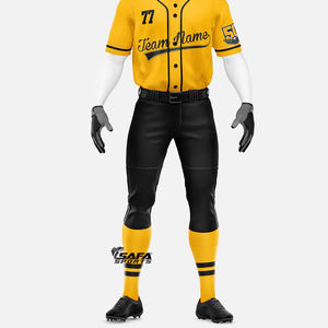 Ropa deportiva de béisbol personalizada, conjunto de ropa, Camisetas Beisbol, Jersey de béisbol, pantalones, uniforme de béisbol de softbol para hombres, conjunto Unisex juvenil - Product Image 2