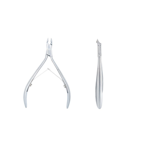 Outil professionnel de pédicure d'orteil en acier allemand manucure 5mm finition satinée coupe-cuticules incurvé coupe-ongles doigts personnels - Product Image 6