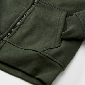 Sudaderas con cremallera completa para hombre, sudaderas con capucha de algodón orgánico para hombre, sudadera con cremallera personalizada con capucha, ropa sostenible para hombre, venta al por mayor - Product Image 6