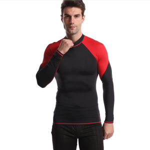 Camisas de compresión para gimnasio de manga larga personalizadas BJJ Rashguard MMA sublimado para hombre Rash Guard - Product Image 2