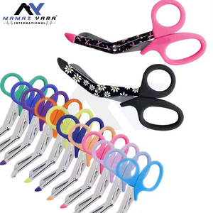 Ciseaux de traumatologie en acier inoxydable pour les premiers secours et les paramédicaux, ciseaux médicaux à manivelle, norme de sécurité Mol - Product Image 4