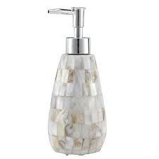 Ensemble de salle de bain nacre de luxe et pompe en acier de bouteille de lotion et produit de Offre Spéciale de taille personnalisée - Product Image 5