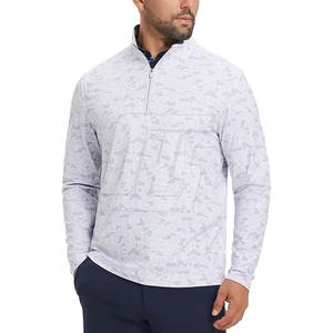 เสื้อแจ็คเก็ตซับลิเมชั่นแบบซิปครึ่งตัวสำหรับผู้ชาย แห้งเร็ว เหมาะสำหรับออกกำลังกายและสวมใส่ในชีวิตประจำวัน - Product Image 2