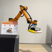 Station de palettisation AUBO Cobot, robot collaboratif de 25 kg de charge utile pour l'empilage automatique de cartons