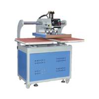 Presse à chaud hydraulique à deux stations 40x60cm pour l'impression à grand volume semi-automatique avec 220V/110V pour T-shirts Mugs Caps Plates