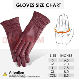 Top Quality All Sizes Available Custom Made Leather Fashion <b>Gloves</b> Women Driving <b>Gloves</b> Leather Made <b>Gloves</b> - Product Image 6