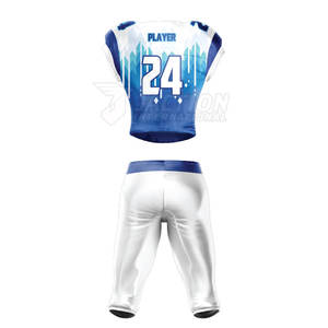 Uniforme de fútbol americano de estilo único personalizado, conjunto de manga corta transpirable para ropa de Equipo Nacional - Product Image 4