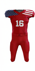 Camiseta Deportiva VARSITY de Fútbol Americano, 100% Poliéster Transpirable con Costuras Reforzadas, Manga Corta para Adultos, Tallas Grandes - Product Image 6