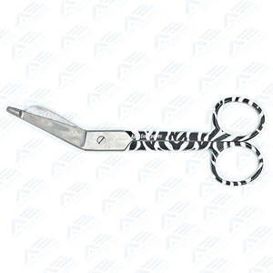 Tijeras Anguladas Lister de Acero Inoxidable para Vendajes, Tijeras para Vendajes de Uso Médico, Instrumentos Quirúrgicos de Apto Enterprises - Product Image 2