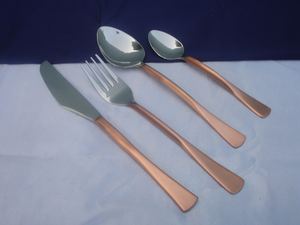 Ensemble de couverts de table à tige brillante en acier inoxydable Ensemble de couverts de luxe moderne de haute qualité - Product Image 4