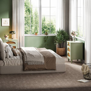 โต๊ะหวาย MDF 3ลิ้นชักพร้อมสำเนียงไม้ไผ่สไตล์ยุโรปเรียบง่ายทันสมัยสำหรับเก็บของในห้องนอนโรงพยาบาล - Product Image 5