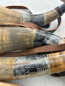 Tankard แตรขัดเงาแบบดีลักซ์งานฝีมือธรรมชาติสำหรับคนรักเบียร์และทุ่งหญ้า - Product Image 2