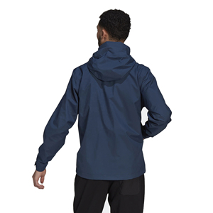 Chubasquero cortavientos con logotipo personalizado otoño resistente al agua impermeable con cremallera hacia arriba - Product Image 5