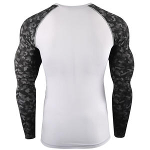 Rashguard MMA pour homme à manches courtes, respirant, personnalisé, de haute qualité, sublimé, en spandex/polyester, produit à succès, nouveau design - Product Image 3
