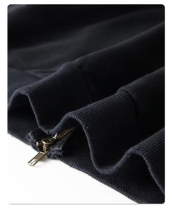 Zip Up Vintage Double Couche Lavage À L'acide Délavé Haute Qualité Plus La Taille Hommes Hoodies Sweats Personnalisé À Capuche Polaire - Product Image 5