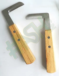 เครื่องมือตัดแต่งกีบสัตว์แบบใช้ซ้ำได้ ยี่ห้อ Fishlor ทำจากสแตนเลส ใบมีดตรง สำหรับคนถนัดซ้าย/ขวา ใช้ได้กับวัว ม้า แพะ ได้รับการรับรองมาตรฐาน CE ISO13485 - Product Image 2