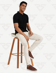 Nuevo estilo, camisetas Polo de alta calidad para hombre, 100% algodón, 150-220gsm, Impresión de logotipo personalizado, uniforme de trabajo escolar, camisetas Polo de verano - Product Image 3