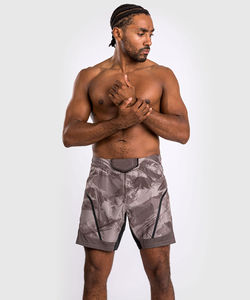 MMA Shorts Venume No Fight Grappling Shorts With Long Slits Mid <b>Thigh</b> Cut Fitted Hybrid MMA Shorts For Fighting Used - Product Image 6