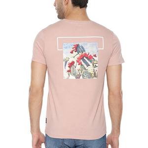 Imprimé personnalisé 100% coton décontracté vêtements de sport vierges sonnerie vêtements respirant séchage rapide surdimensionné t-shirt à manches courtes 220 grammes - Product Image 4