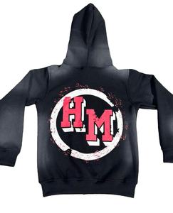 Fabrication de pulls à capuche surdimensionnés 500gsm 100% coton délavés à l'acide pour hommes sérigraphiés sweat à capuche de haute qualité pour hommes - Product Image 2