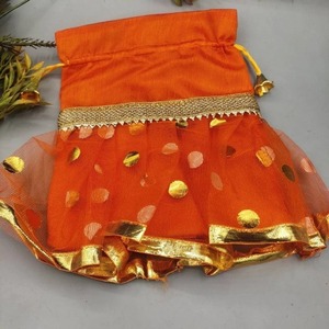 Bolsa de Potli de regalo de boda paquistaní indio, bolso, embragues, recuerdo de devolución, regalo de Acción de Gracias, regalo de inauguración de la casa, bolsa de mujer - Product Image 1