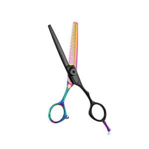 Tijeras de Entresacar de Acero Inoxidable, 30-40 Dientes, Herramienta de Corte de Pelo Profesional para Barbería - Product Image 1