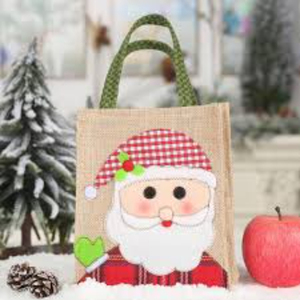 Wholesale Custom Home Fine Wool Knitted Kids Candy Gift <b>Red</b> Letter <b>Christmas</b> Tote Bag Ind - Product Image 4