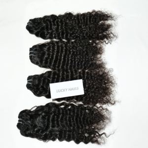 วิกต่อผมมนุษย์แบบหลวมธรรมชาติทำจากผมมนุษย์ผมธรรมชาติเกรดเรมี่ผมตรงลอนลึก100% - Product Image 2