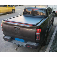 Cubierta Retráctil Manual con Luz Interna para NISSAN TITAN XD, Material Aluminio, Instalación sin Perforación, Alta Calidad