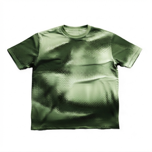 Camiseta de Hombre de Corte Regular, Calidad Superior, Logotipo Personalizado, Estilo Urbano, Estampado Técnico, Camiseta Oversize, Ropa Casual, Manga Corta - Product Image 1