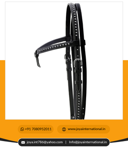 Estern ther eacht rieadstall/riridle ORSE ACK in Brown con Sononchos de estacionamiento en Leether ortable - Product Image 4