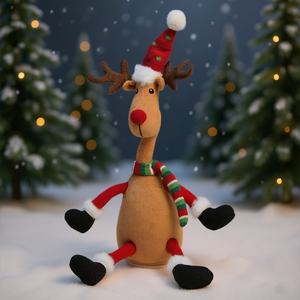 Figura y Juguete Navideño de Reno Kaemingk con Movimiento y Música, 54.6cm, Poliéster, 705607, 1 Pieza - Product Image 3