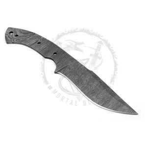 Kit de fabrication de couteaux damas, bricolage personnalisé, lame vierge en acier damas pour la fabrication de couteaux - Product Image 5